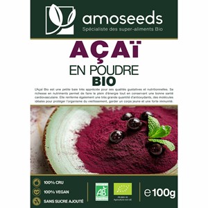 Açaï en poudre bio 100g