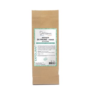 Exfoliant poudre de noyaux de prune visa