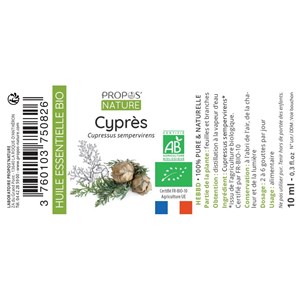 Cyprès bio - huile essentielle