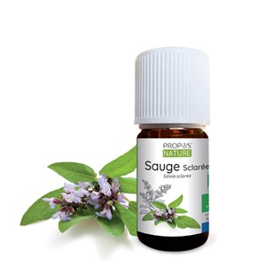 Sauge sclarée bio (ab) - huile essentiel