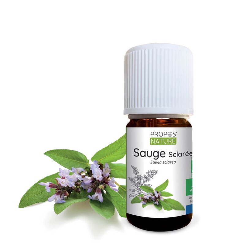 Sauge sclarée bio (ab) - huile essentiel