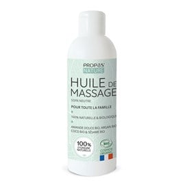 Huile de massage neutre - 200 ml