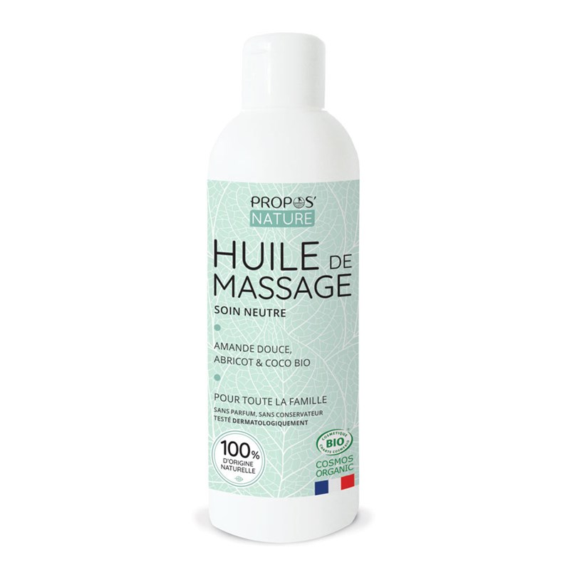 Huile de massage neutre - 200 ml