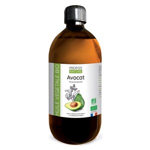Avocat bio - huile végétale contenance