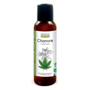 Chanvre bio - huile végétale - 100 ml