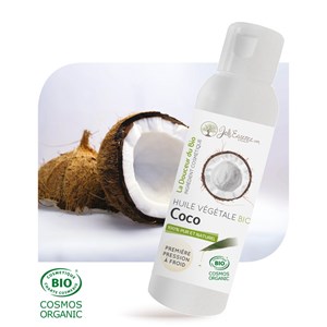 Huile végétale de coco bio 100 ml