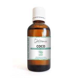 Huile végétale de coco bio 50 ml