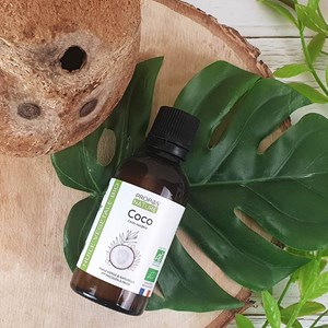 Huile végétale de coco bio 50 ml