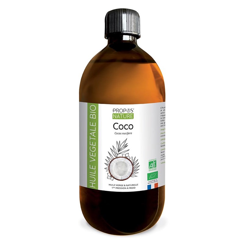 Coco bio - huile végétale contenance -