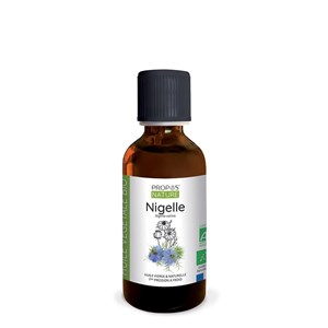 Huile végétale de nigelle (cumin noir) bio 50 ml