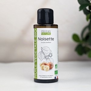 Noisette bio - huile végétale - 100 ml