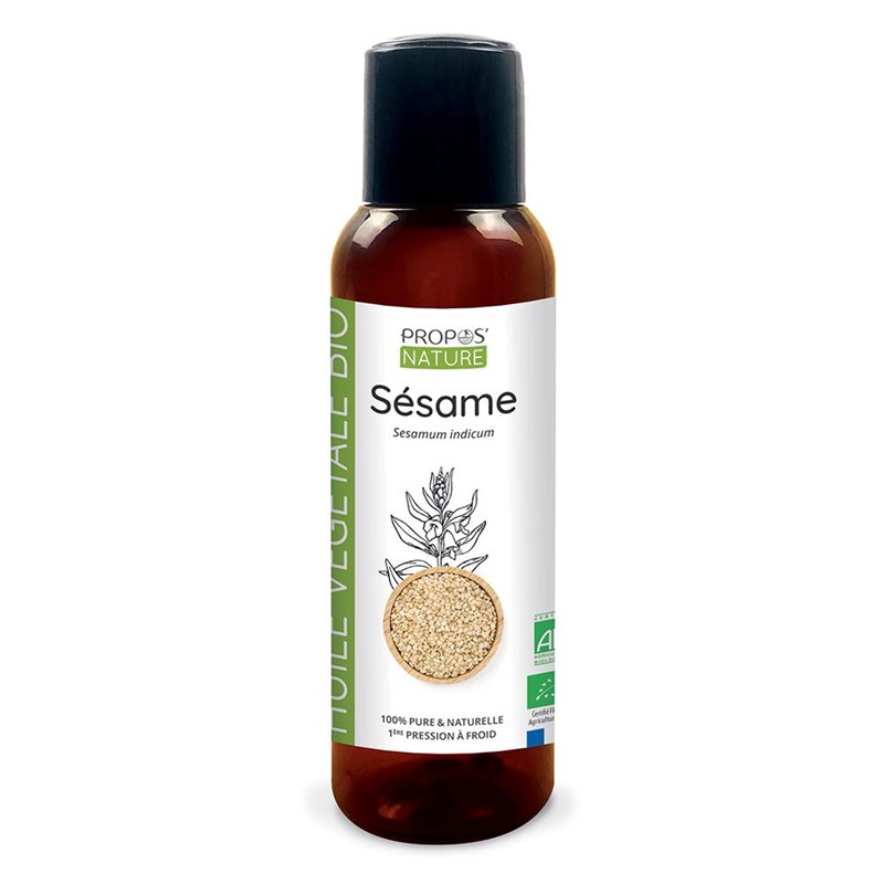 Sésame bio - huile végétale - 100 ml
