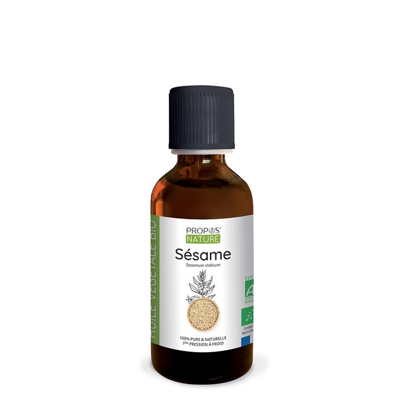 Huile végétale de sésame bio 50 ml