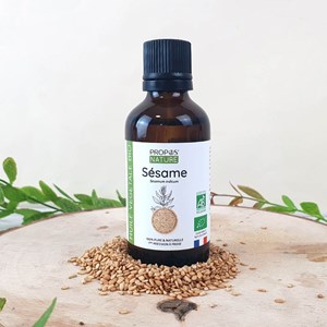 Huile végétale de sésame bio 50 ml
