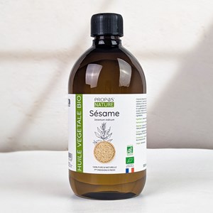 Sésame bio - huile végétale contenanc