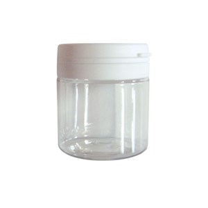 Pot pilulier mont blanc transparent - 50