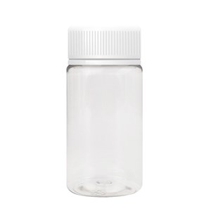 Pot pilulier mont blanc transparent - 75