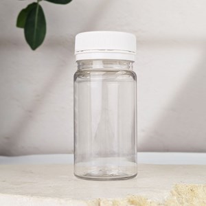 Pot pilulier mont blanc transparent - 75