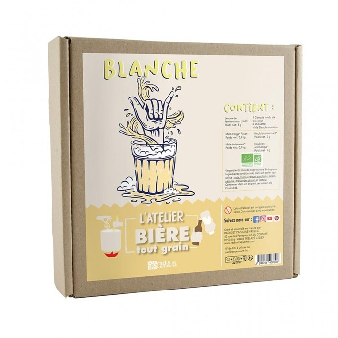 Bière Artisanale Maison Kit Brassage Bière Red Ale - Recette Tout Grain | 4.5 Litres Kit Fabrication Biere Maison