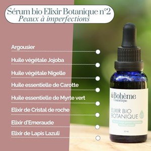 Sérum bio peaux mixtes, grasses n° 2