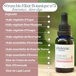 Sérum bio jouvence peaux matures n° 3