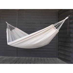 Hamac coton recyclé l ecru