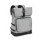 Sac à dos à langer le sancy - smokey Gris - Gris