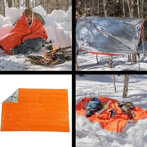 Couverture d'urgence sol emergency blan