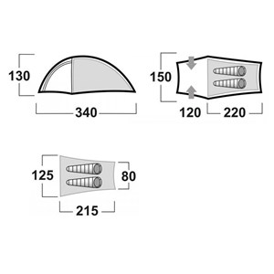 Tente husky bronder 2