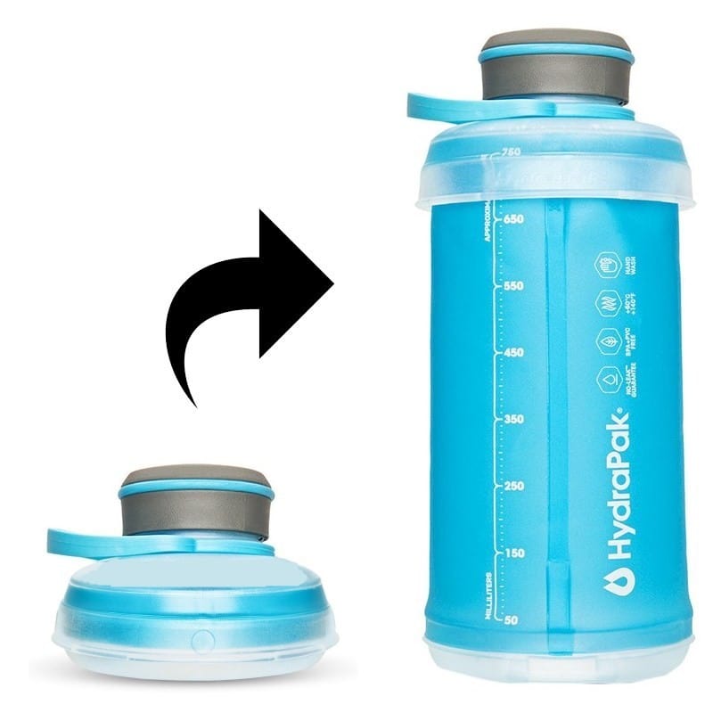 Sac d'eau / bouteille souple pliable et ultraléger 700mL Pocket - Fol –  Planète Rando