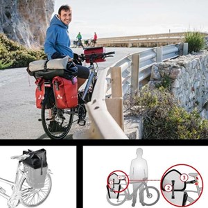 Sacoche porte-bagage vélo vaude top cas