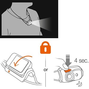 Lampe frontale petzl bindi noire