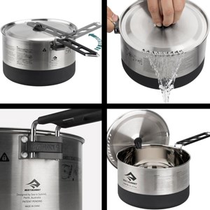 Popote inox sea to summit sigma pot 1,2