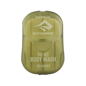 Savon en feuilles sea to summit pocket