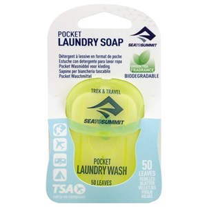 Lessive en feuilles sea to summit pocket laundry soap