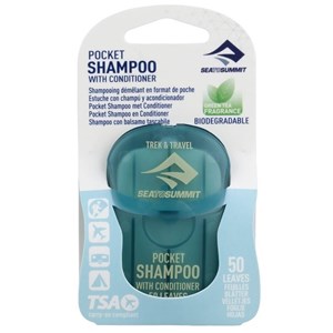 Shampooing en feuilles sea to summit pocket shampoo