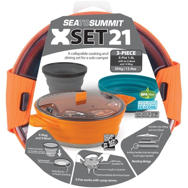 Sea To Summit X-Cup verre pliant en silicone pour camping et trekking