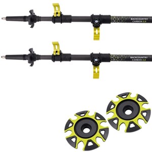 Bâtons télescopiques camp backcountry c