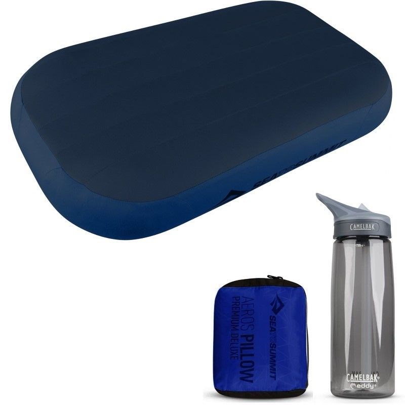 Sea To Summit - Oreiller gonflable sea to summit aeros premium deluxe pillow bleu