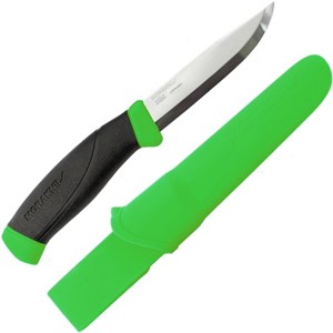 Couteau de survie mora companion vert