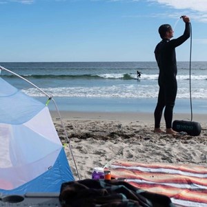 Douche nemo helio pressure shower noire