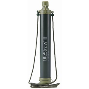 Paille filtre à eau lifestraw vert