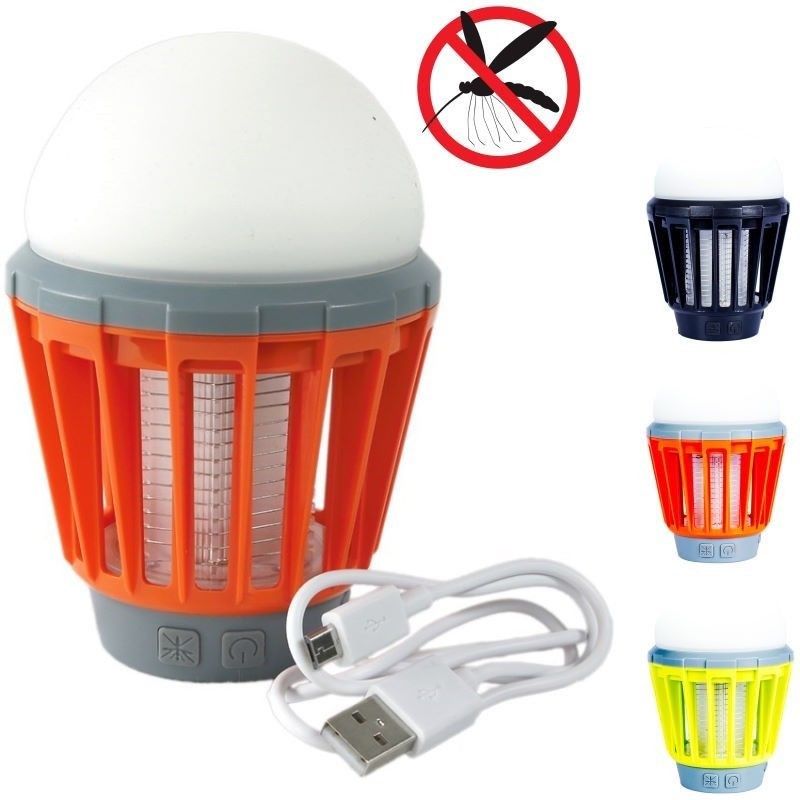 Lampe lanterne anti-insectes rechargeab