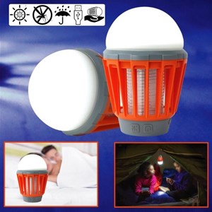 Lampe lanterne anti-insectes rechargeab