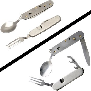 Couvert camping cao campeur inox