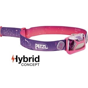 Lampe frontale enfant petzl tikkid rose