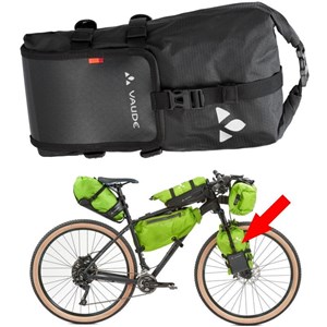 Sacoche avant vélo vaude trailmulti noi