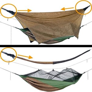 Housse de protection tarp hamac amazonas tarp sock