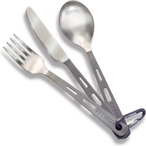 Kit de couverts optimus titanium 3 pièc