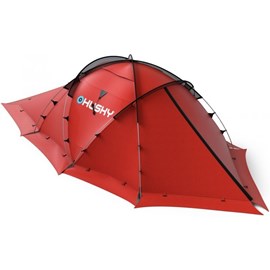 Tente husky fighter 3-4 rouge
